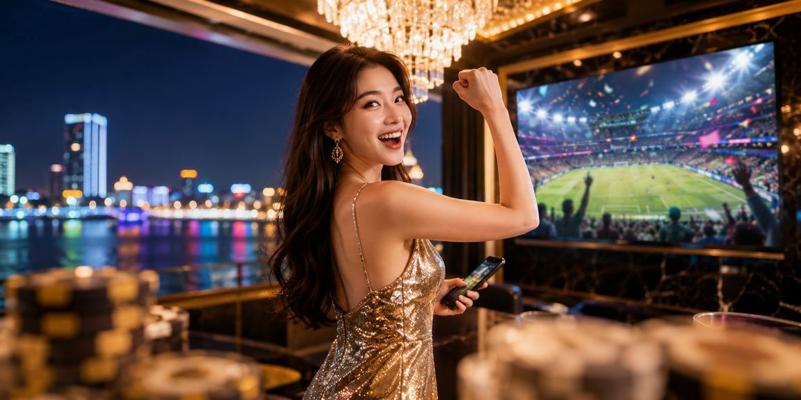 Người dùng tại bãi biển Đà Nẵng theo dõi kèo esports và nhận thưởng cược thể thao trực tuyến