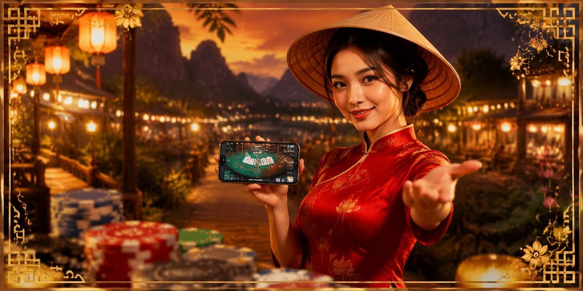 Người dùng theo dõi kết quả cá cược tại chợ đêm Ninh Bình